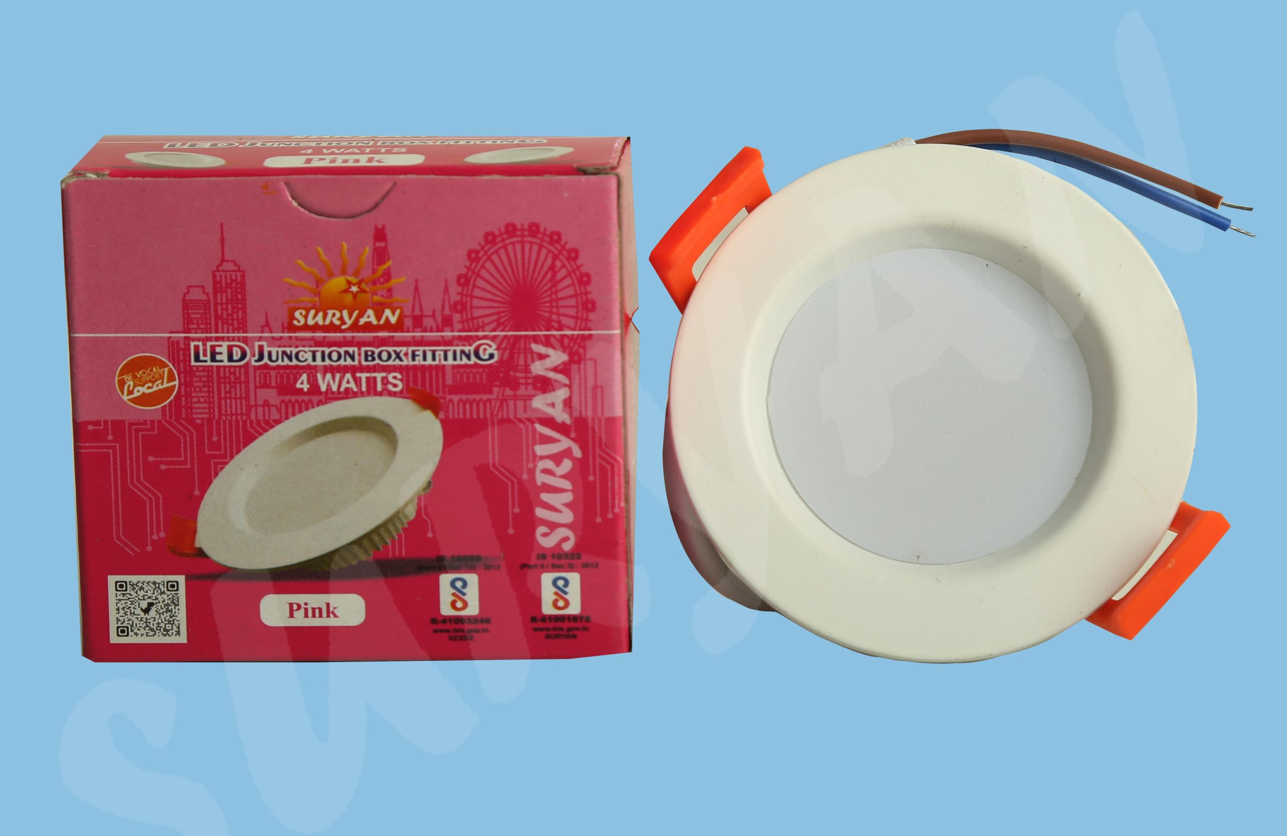 3W/4W - LED Spot Light - WH, WW, BL,GR, PK (AL) - Image 3