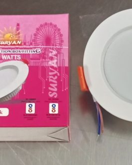 8W – LED Spot Light – WH, WW, BL,GR, PK, RD