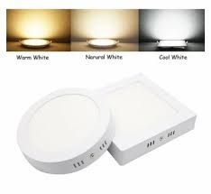 15W LED - Surface Light - Square/Round