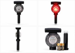 10 LED Solar Warning Light