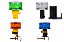 12 LED Solar warning Light