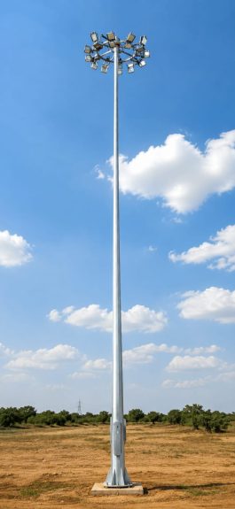 12 Mtr High Mast Pole