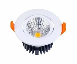 12W – LED COB Tiltable Spot Light – WW