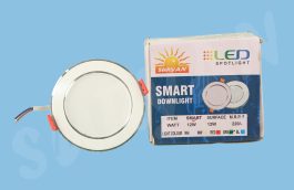 12W LED Spot Light – WH, WW, BL, GR, PK, RD