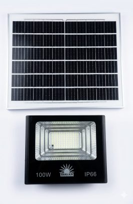 Led solar lights 100w led solar flood light