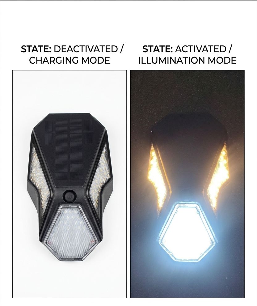 iron man solar wall light