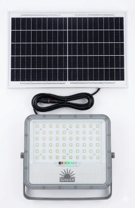 200W Solar flood light RGBW